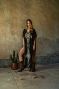 The Fluid Dress - Noir Wash