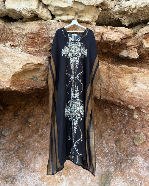 The Fluid Dress - Noir Wash