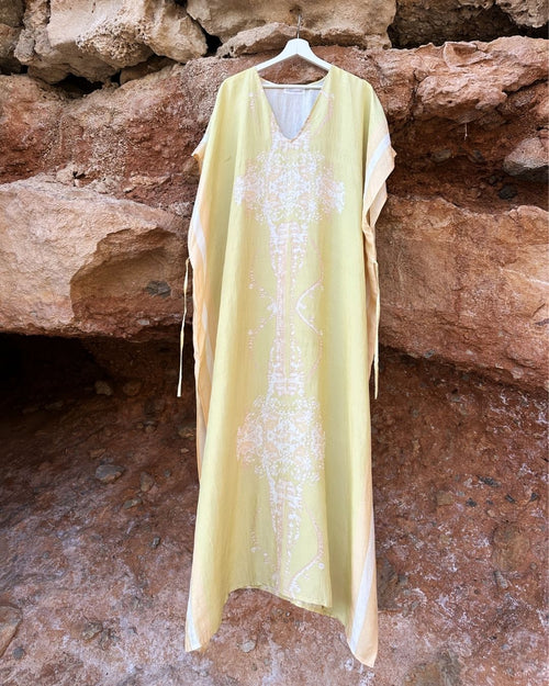 The Fluid Dress - Washed Apricot