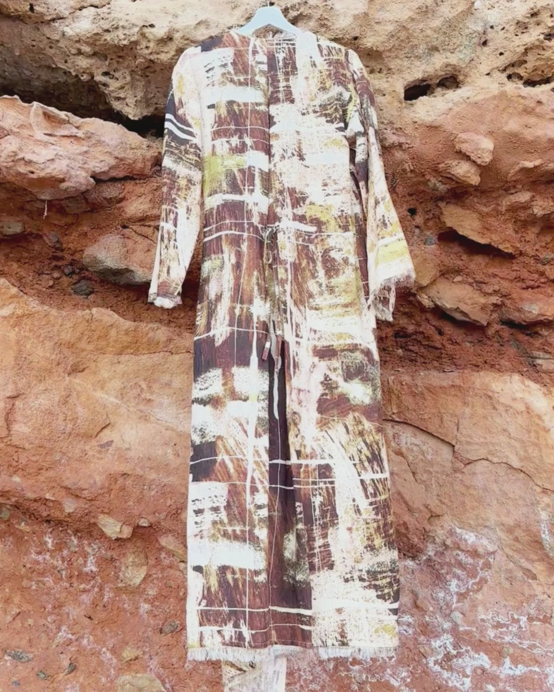 The Wrap Dress - Nomad Clay