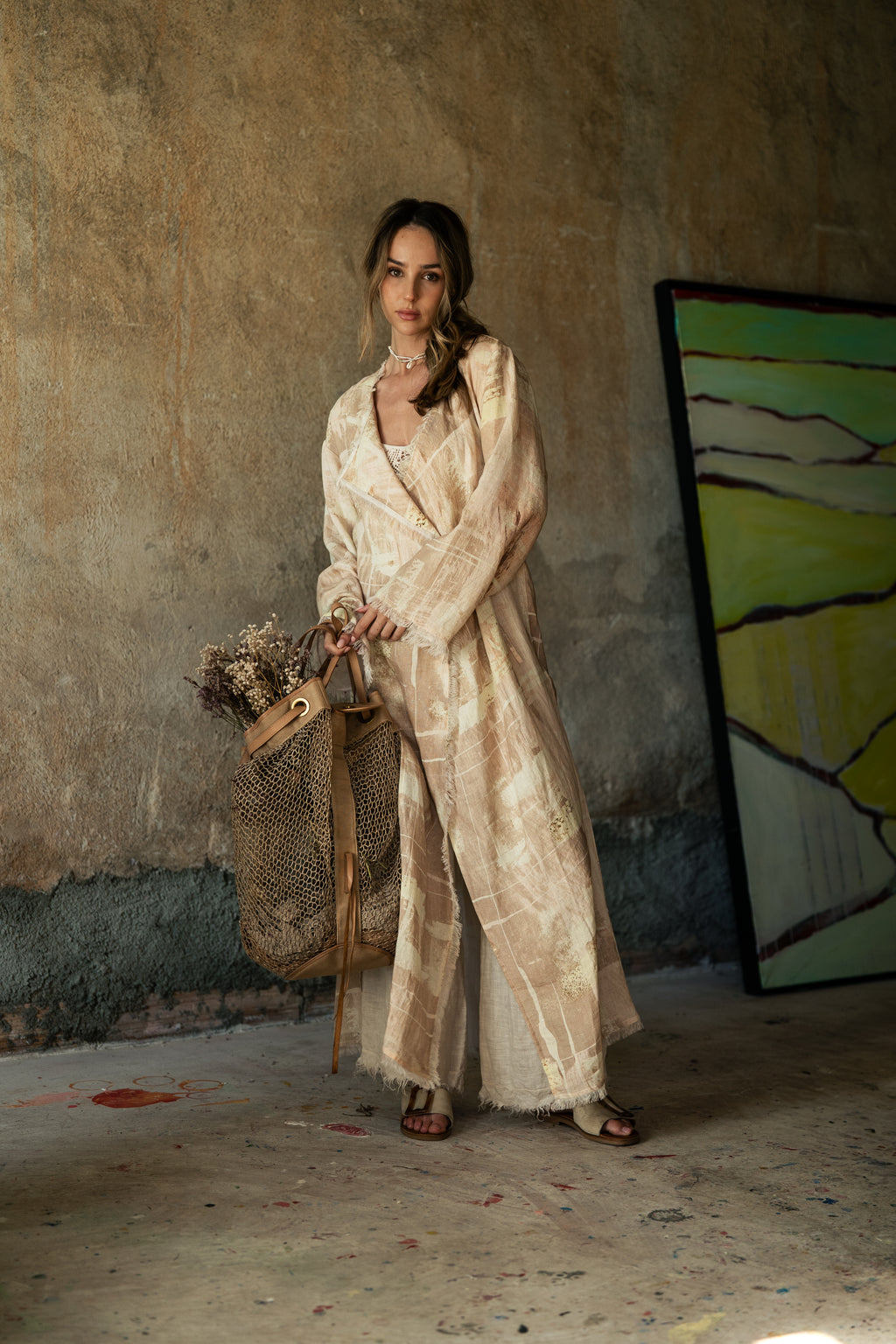 The Wrap Dress - Blush Sand