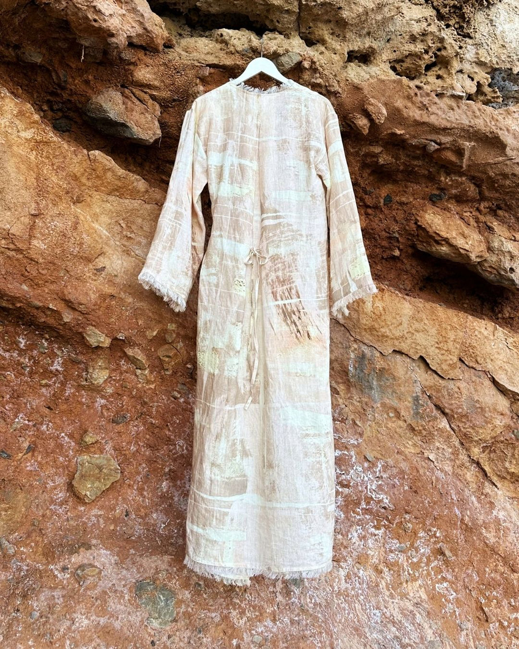 The Wrap Dress - Blush Sand