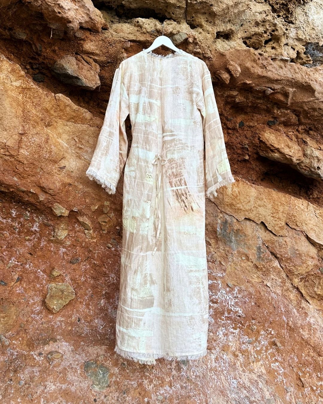 The Wrap Dress - Blush Sand