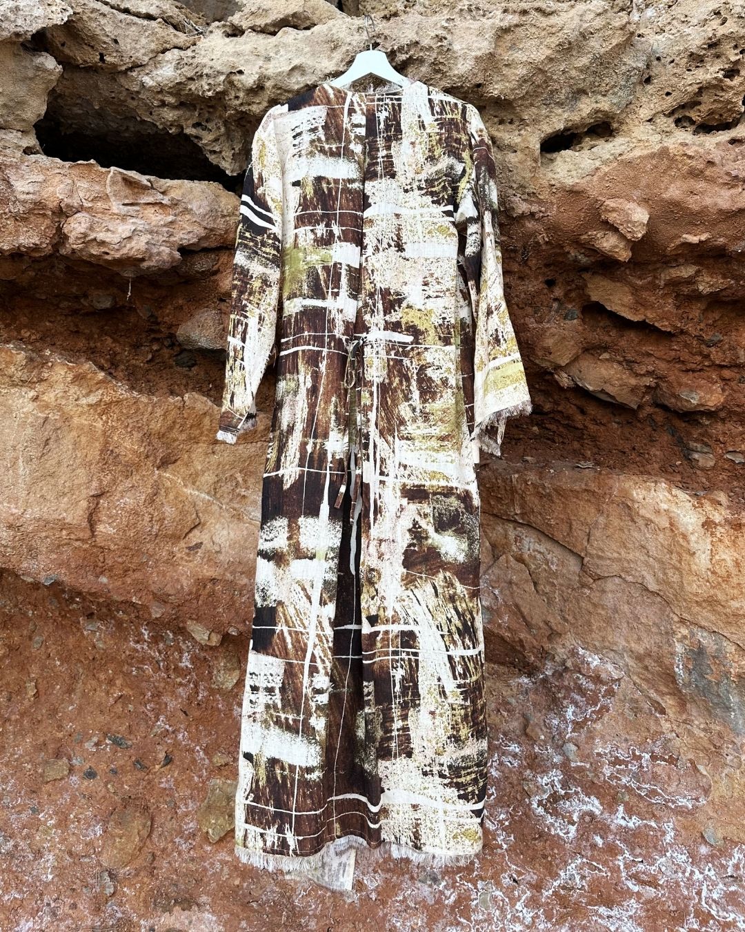 The Wrap Dress - Nomad Clay